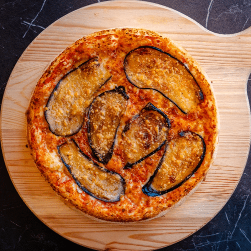 Pizza parmigiana (M)