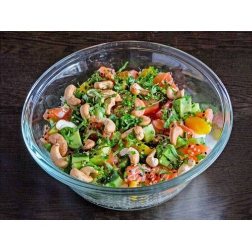 Poke Zalm met Ponzu Saus