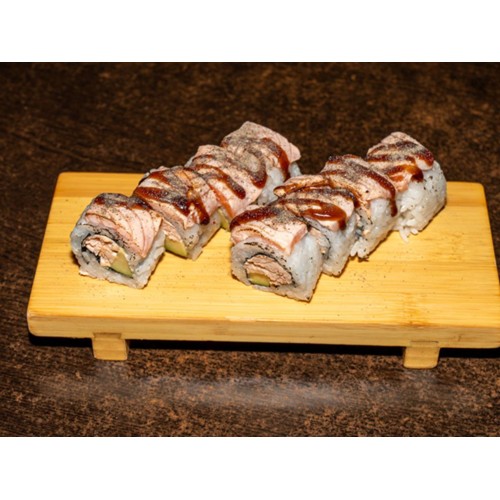 Black Pepper Zalm Roll