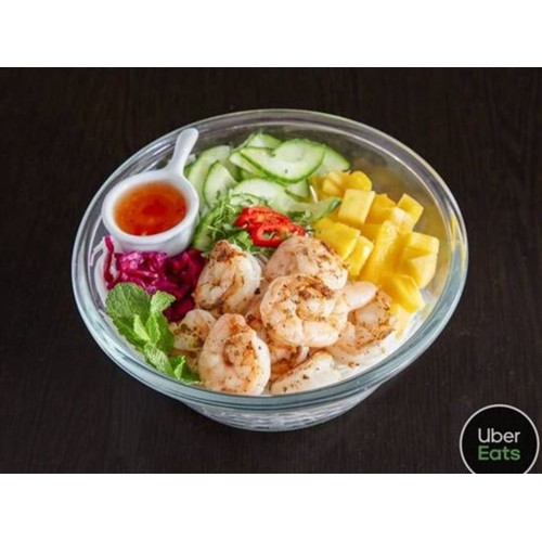 Garnaal & mango salad