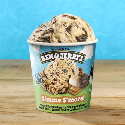 Ben & Jerry's marshmallow & smore 465ml