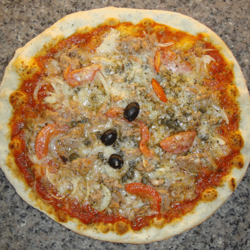 Pizza au thon