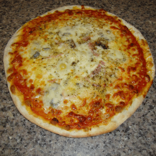 Pizza aux 4 fromages