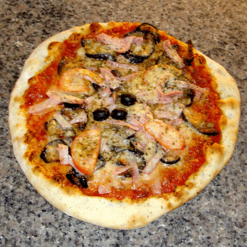 Pizza parmigiana