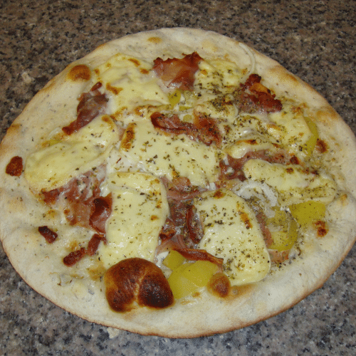 Pizza raclette
