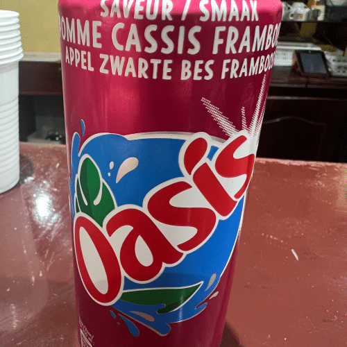Oasis pomme casis framboise