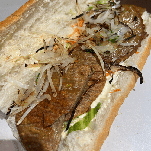 Pain français hamburger