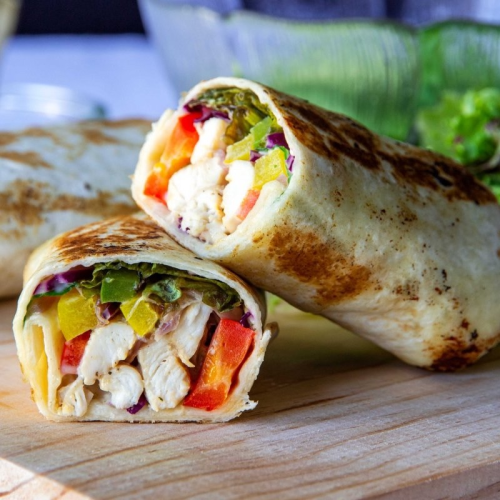 burritos de pollo