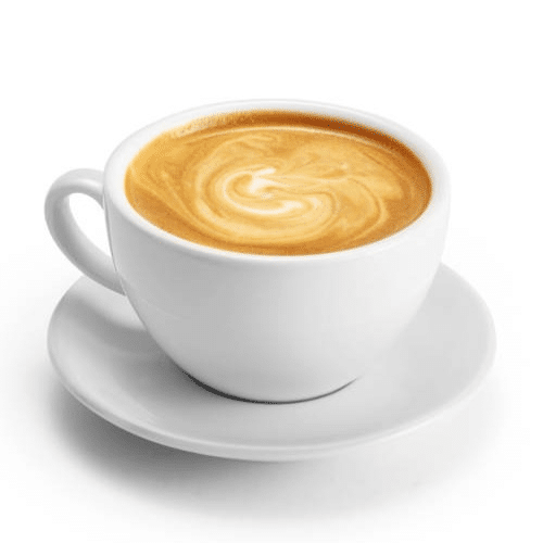 Boisson chaude café au lait