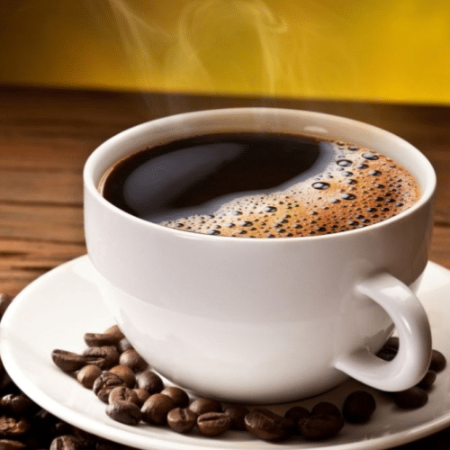 Boisson chaude café noir