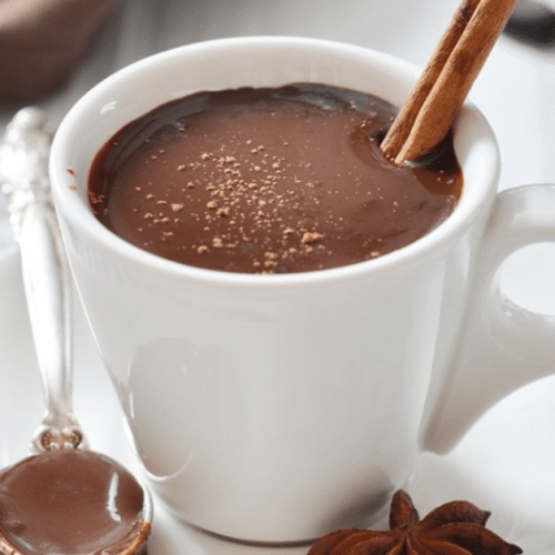 Boisson chaude chocolat chaud