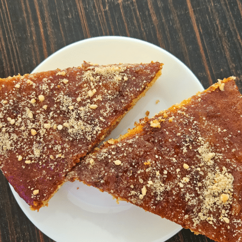 Cake carotte cacahuète