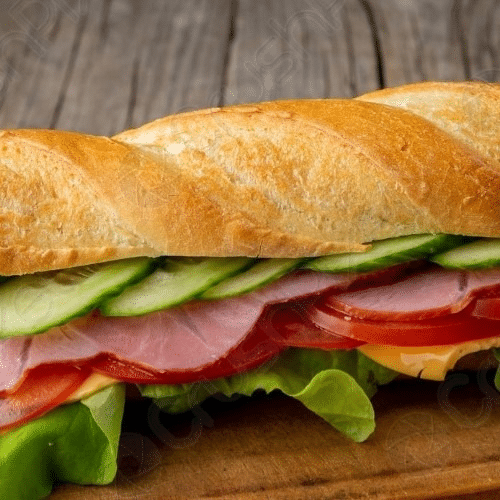 Sandwich jambon de dinde