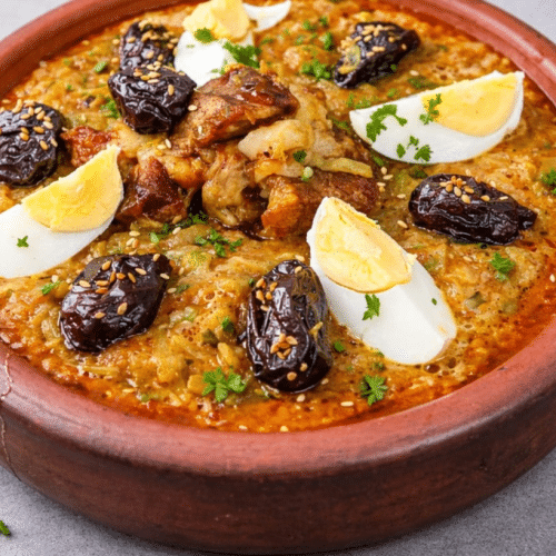 Tajine viande de veau pruneaux amandes