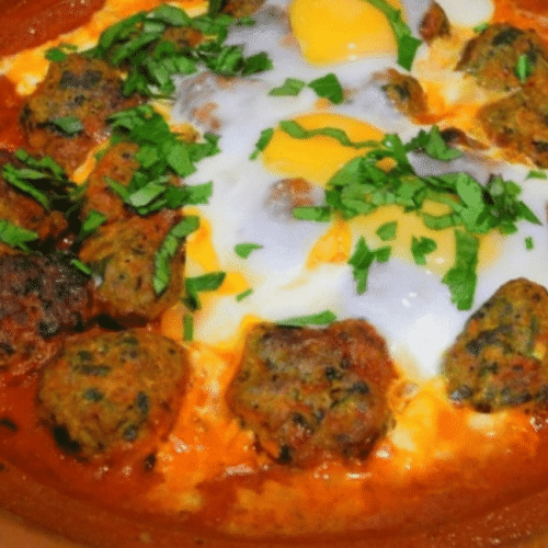 tajines De  kefta aux oeufs