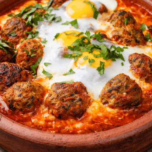 tajines De  kefta aux oeufs