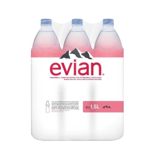 Evian 6x 1.5 L