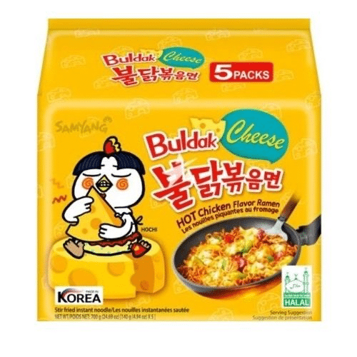 Buldak cheese pack 5x