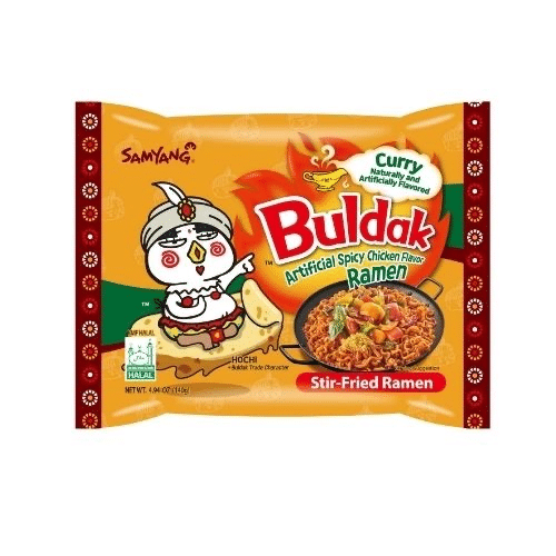 Buldak curry