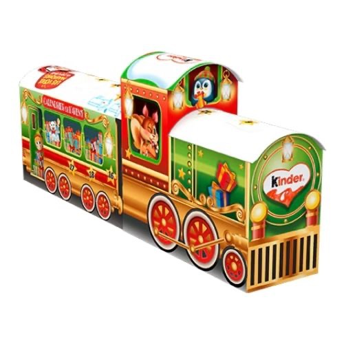 Calendrier Kinder de l avent Train direction Noël