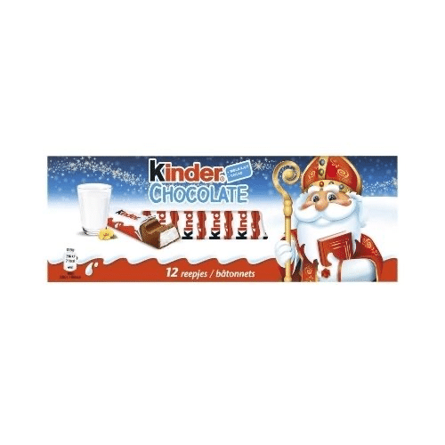 Kinder chocolate 12 bâtonnets