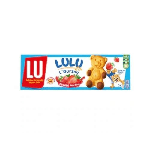 Lulu l'ourson à la  fraise