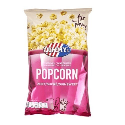 Popcorn Jimmy sucré 150g