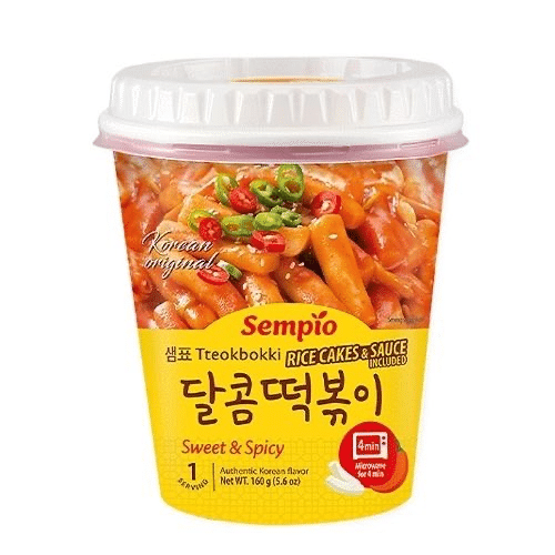 Semipro sweet and spicy tteokbokki