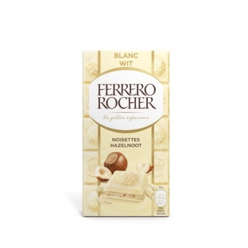 Tablette Ferrero rocher white