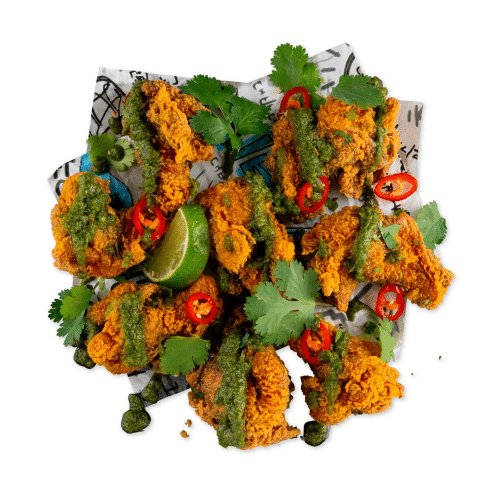 Fried Chicken Cilantro Lime