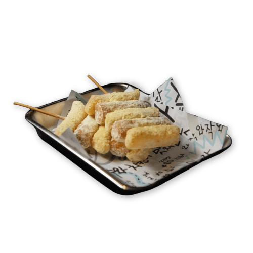 Tteok-Kkochi Sprinkled Cheese w/ sausage