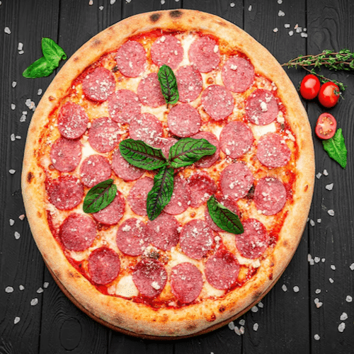 Pizza pepperoni & salami