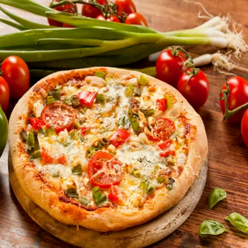 Pizza primavera (vegetarisch)