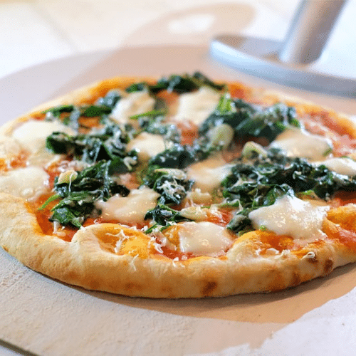 Pizza spinazie