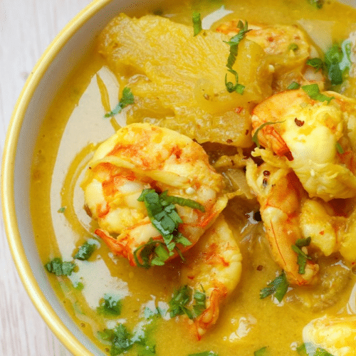 Scampi curry ananas (12 stuks)