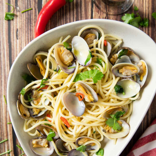 Spaghetti vongole