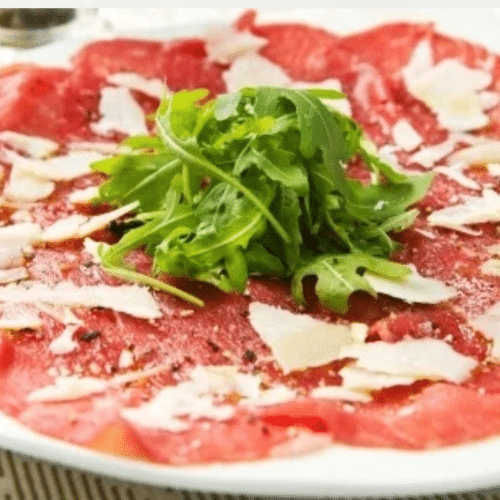 Carpaccio de boeuf