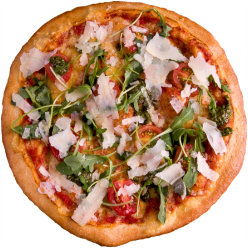 Rucola pizza