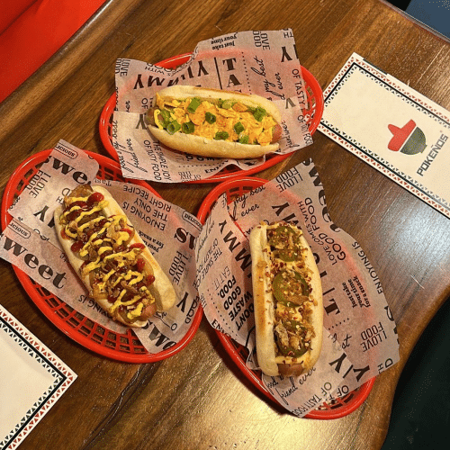 Cheesy Crunch Hotdog