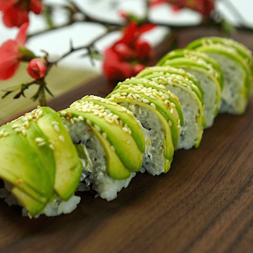 Green dragon roll