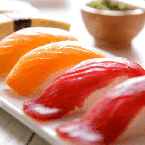 Nigiri special zalm & tonijn (12 stuks)