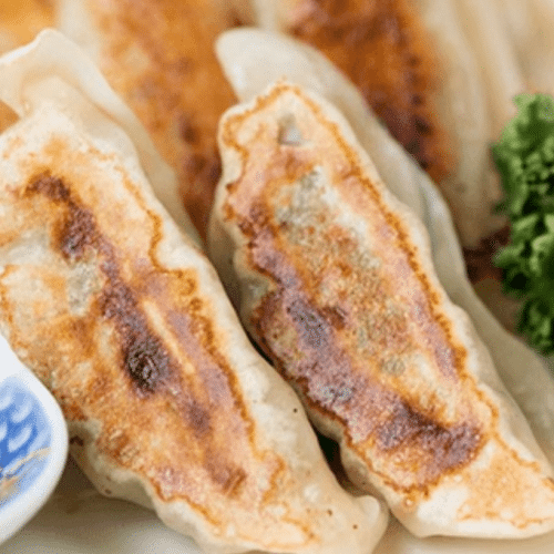 Gyoza de bœuf aux légumes