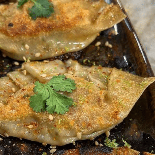 Gyoza de poulet aux légumes