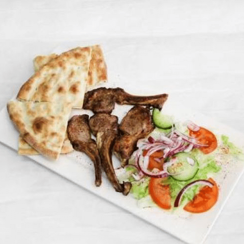 Lamb koteletten gebakken