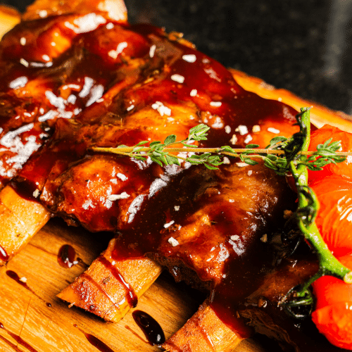 Ribs de veau miel