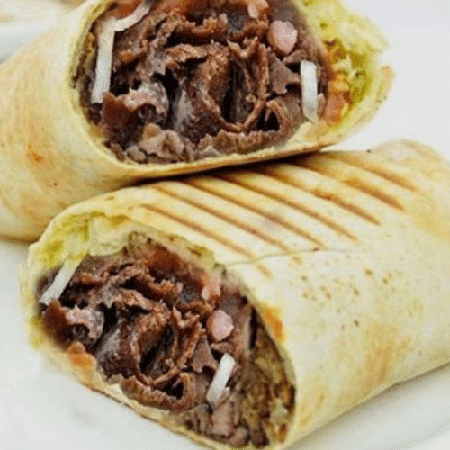 Durum Vlees(Met Frieten erin)