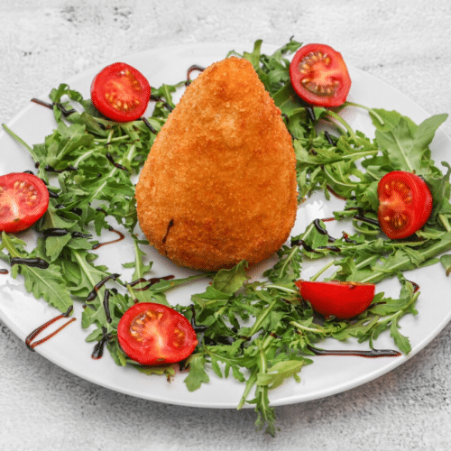 Arrancini gratiné