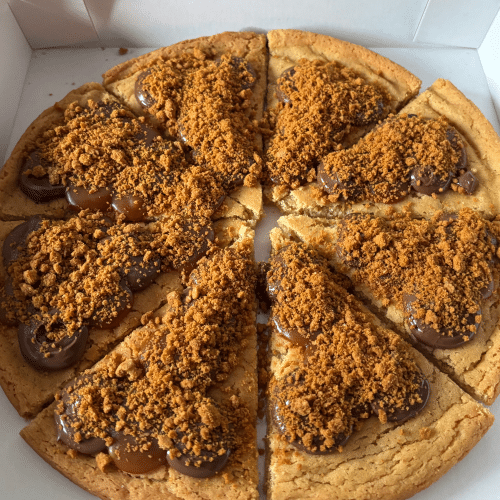 Pizza caramel beurre salé à la pièce