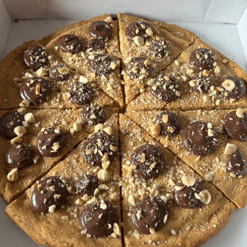 Pizza cookies Nutella