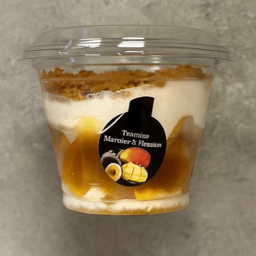 Tiramisu mangue & fruit de la passion